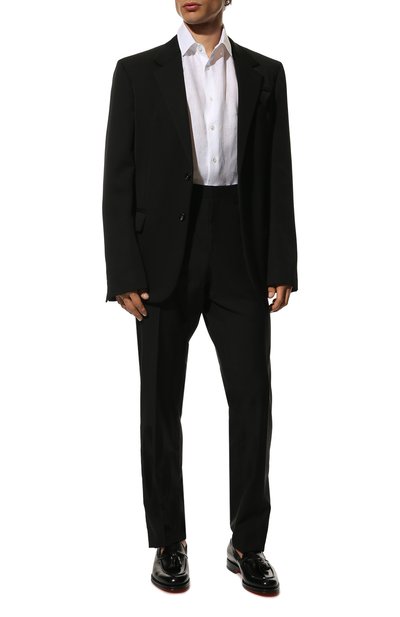 Кожаные лоферы SANTONI, арт. MCCG17111RB2I0BRN01, фото 2