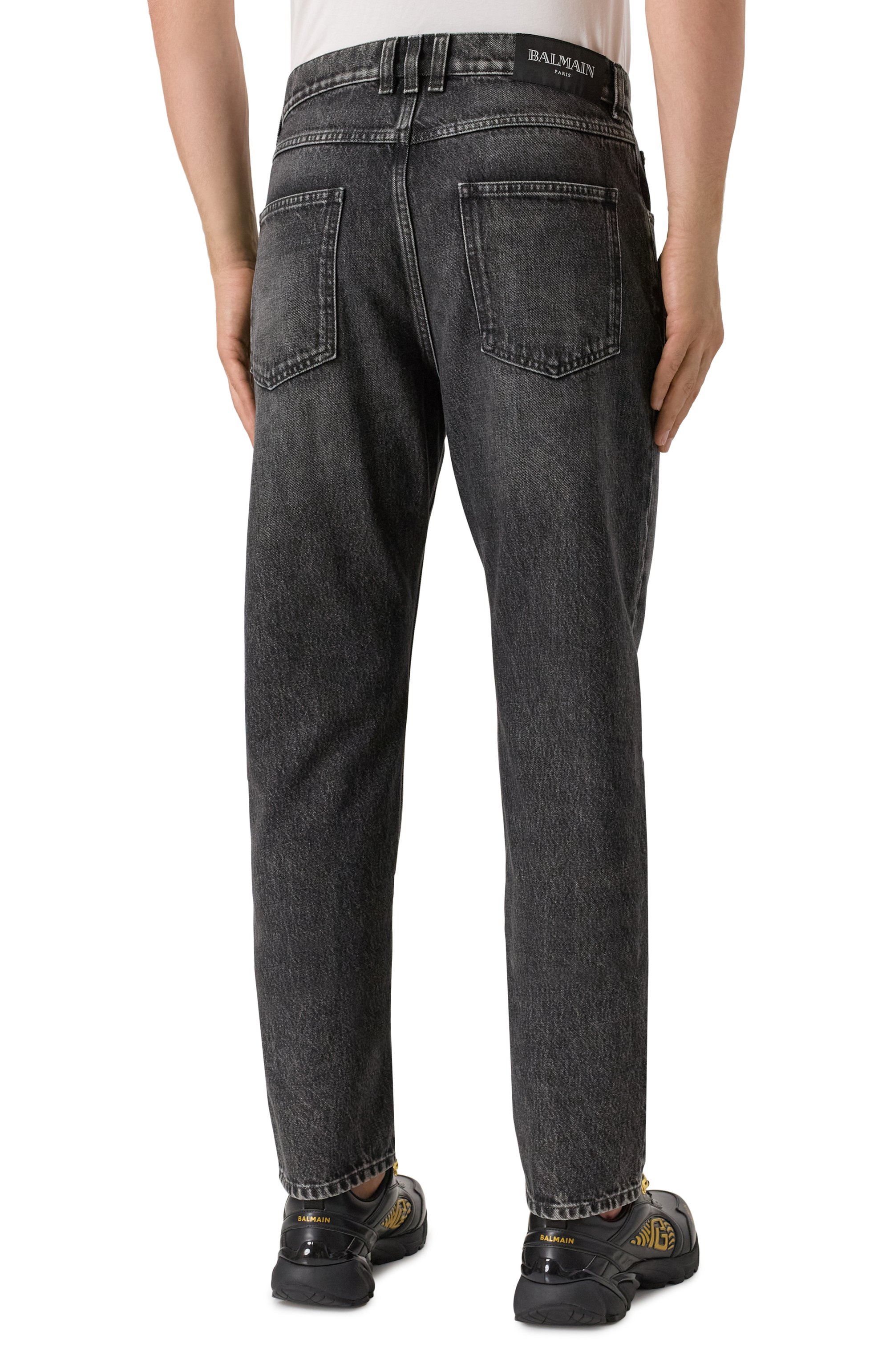 Джинсы BALMAIN, арт. FH1MI083/DF82, фото 4