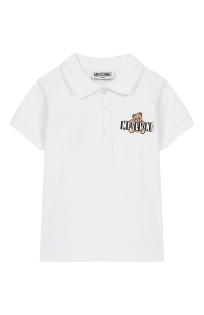 Хлопковое поло MOSCHINO, арт. MUM04J/LFA09