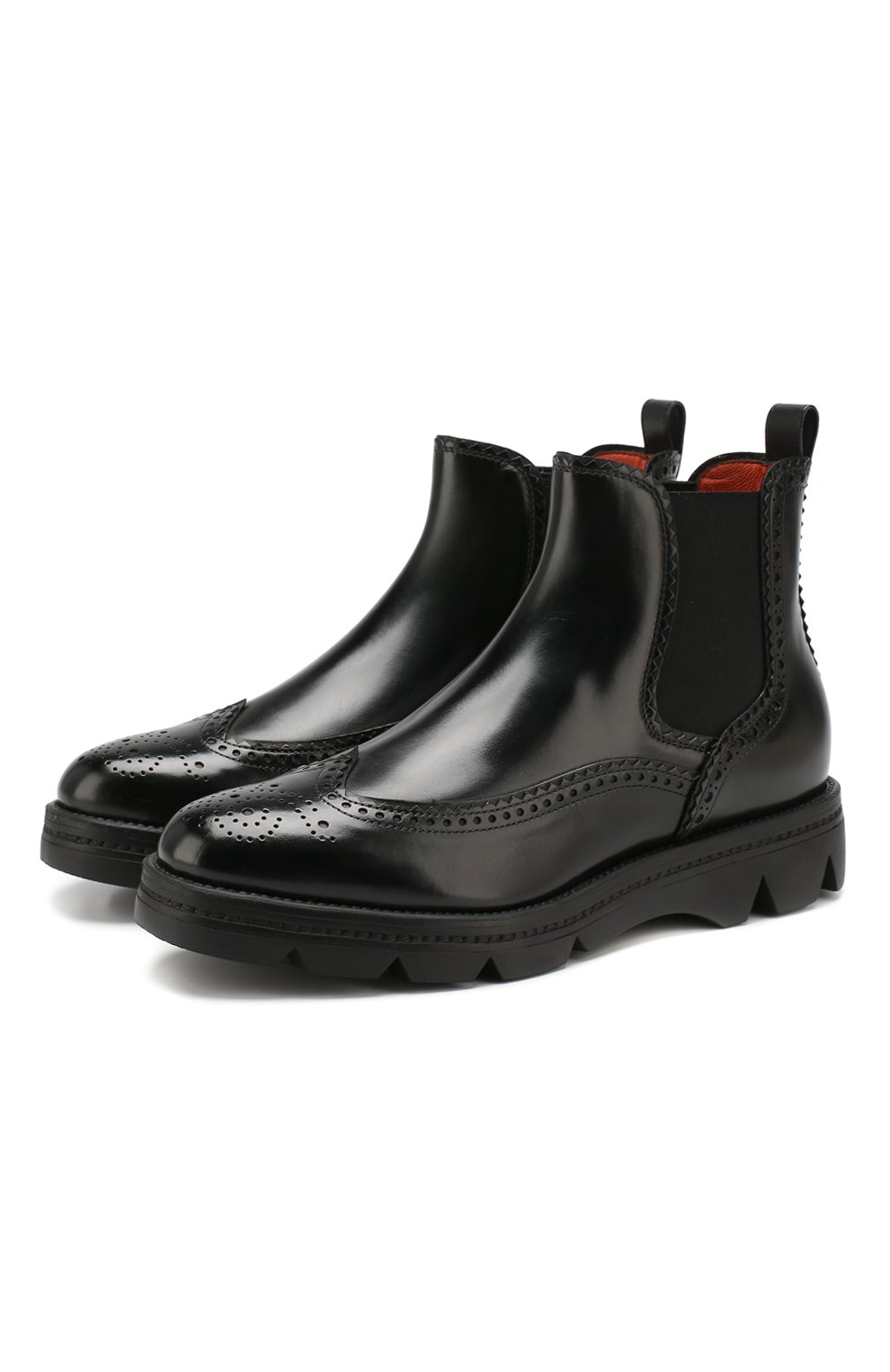 Кожаные челси SANTONI, арт. WTUD57557SM0CILKN01, фото 1