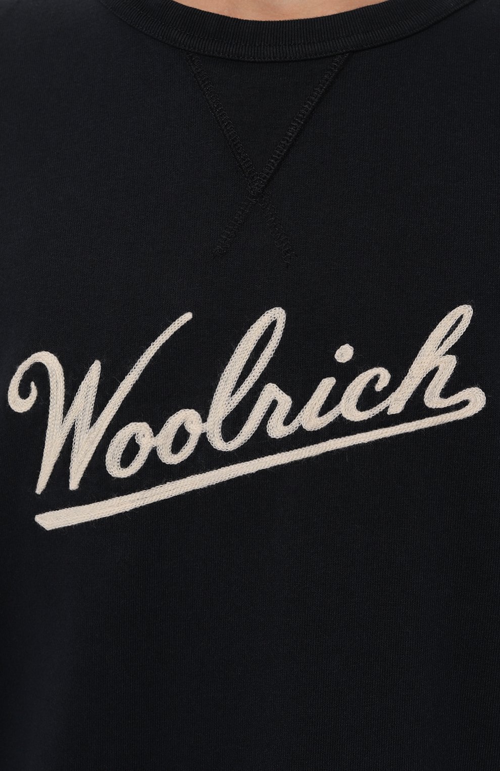 Хлопковый лонгслив WOOLRICH, арт. CFWOTE0137MRUT3385, фото 5