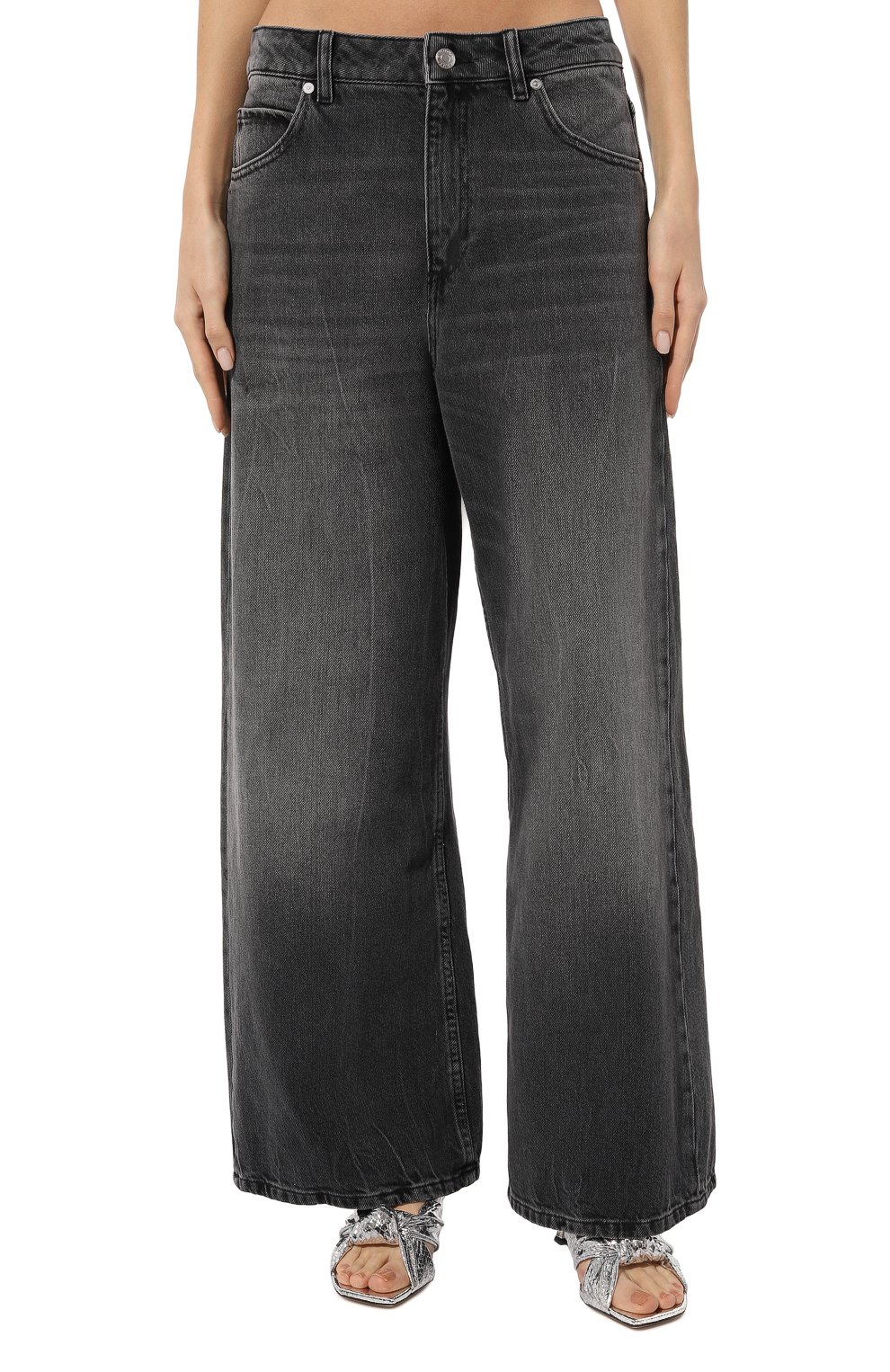 Джинсы HUGO серого цвета по цене 17400 руб., арт. 50502133, фото 3 Джинсы HUGO, арт. 50502133, фото 3