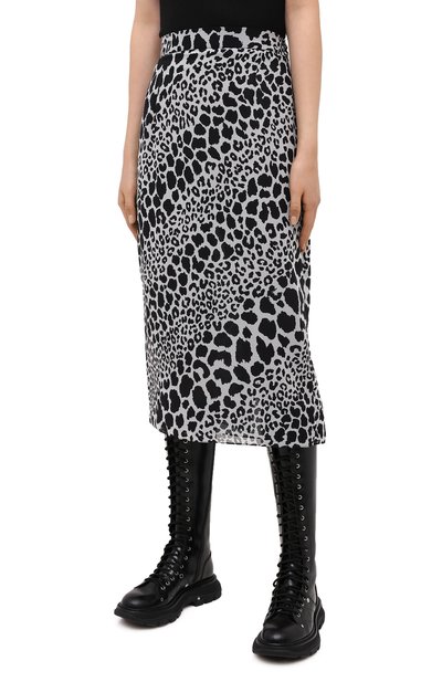 Шелковая юбка ALESSANDRA RICH, арт. FAB2287-F2975, фото 3