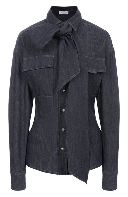 Женская джинсовая блузка BRUNELLO CUCINELLI, арт. MP792MY506