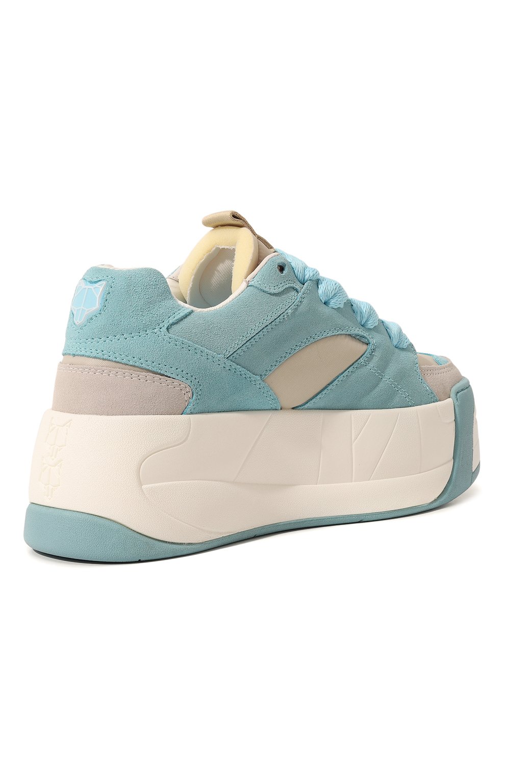 Комбинированные кеды snatch NAKED WOLFE, арт. SNATCH/MIXED, фото 5