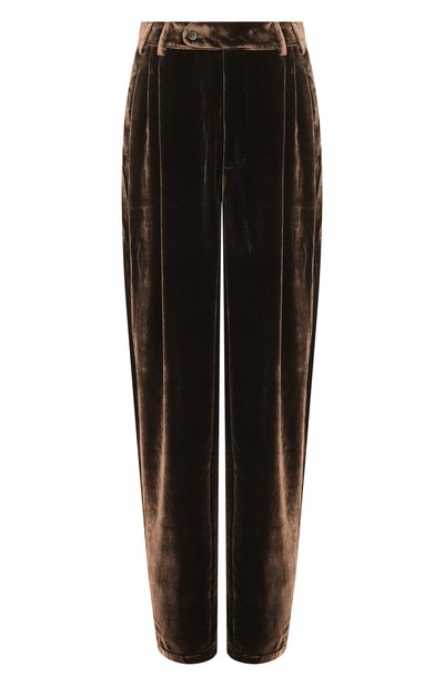 Женские бархатные брюки ANDREA YA'AQOV, арт. 25WVEL24/SILK VISC0SE