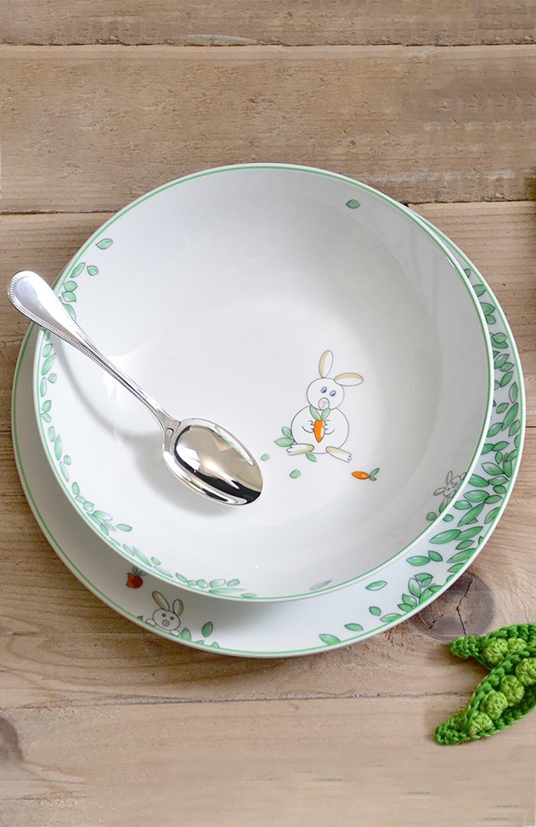 Набор  из суповой тарелки и стаканчика petit boulingrin BERNARDAUD, арт. 1755/6009, фото 1