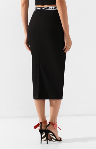 Юбка из вискозы OFF-WHITE, арт. 0WCC065R19B780661001, фото 4