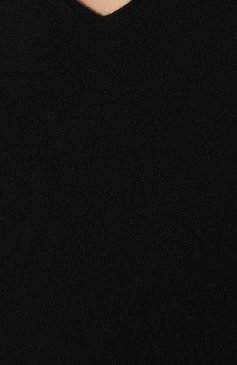 Женский пуловер из шерсти и кашемира ALBERTA FERRETTI черного цвета, арт. 0915 6602 | Фото 5 (Материал внешний: Шерсть, Кашемир; Рукава: Длинные; Стили: Гламурный; Длина (для топов): �Стандартные; Материал сплава: Проставлено; Женское Кросс-КТ: Пуловер-одежда; Драгоценные камни: Проставлено)