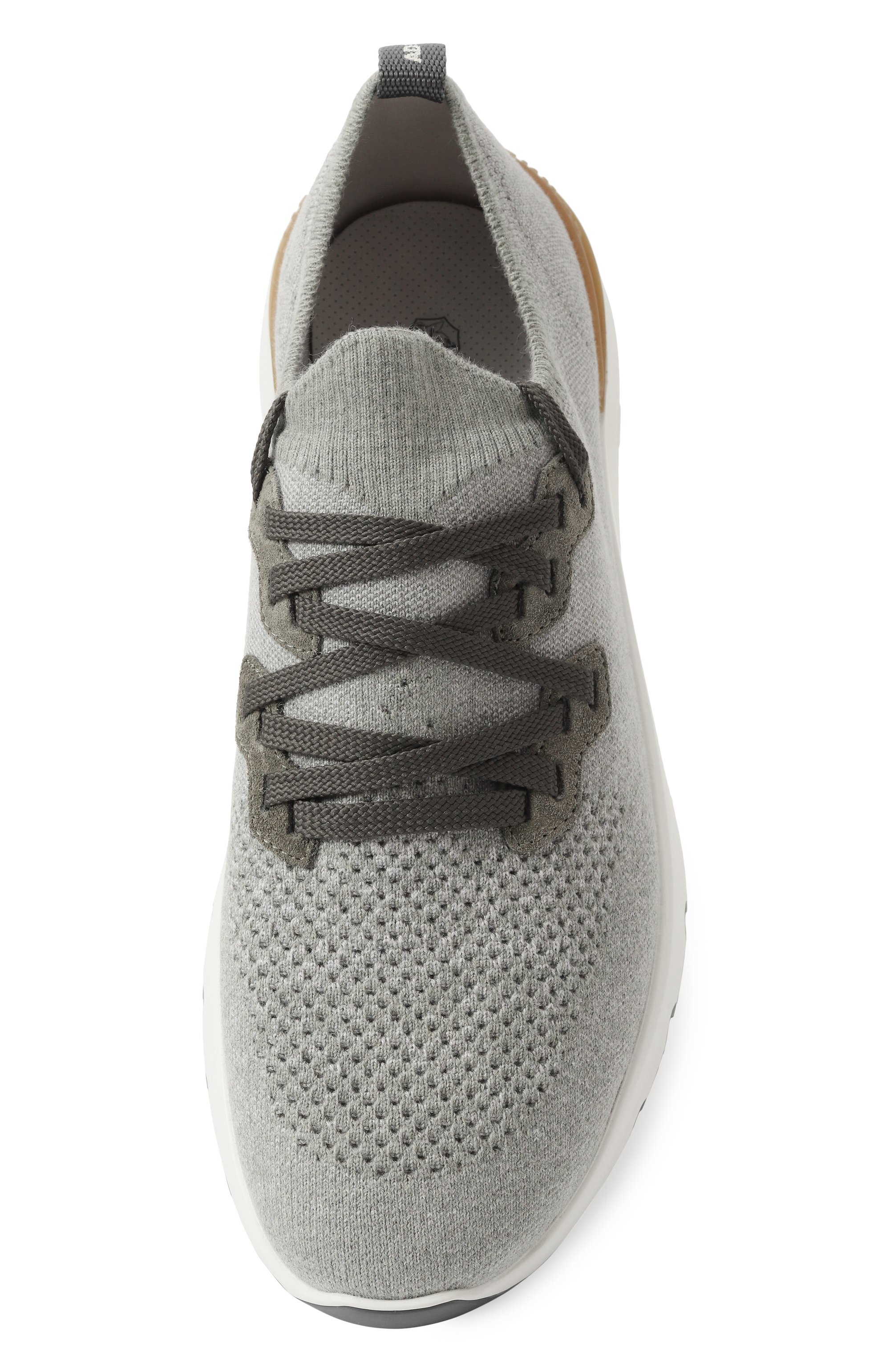 Текстильные кроссовки BRUNELLO CUCINELLI, арт. MZUKIB2051, фото 6