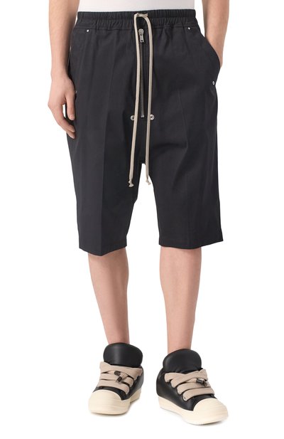 Хлопковые шорты RICK OWENS, арт. RU01E5349/TE, фото 3