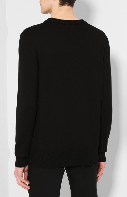 Шерстяной свитер Nasaseasons Чёрный, фото 4