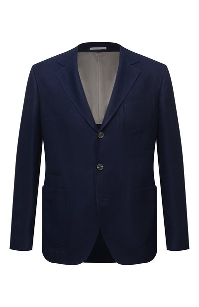 Пиджак изо льна и шерсти BRUNELLO CUCINELLI, арт. MD4957BND, фото 1