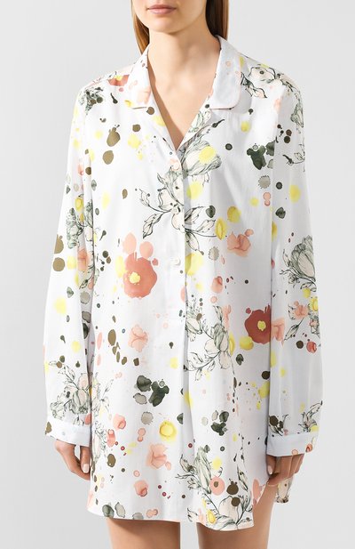 Хлопковая сорочка ZIMMERLI светло-голубого цвета по цене 13400 руб., арт. 5180-39052, фото 3 Хлопковая сорочка ZIMMERLI, арт. 5180-39052, фото 3