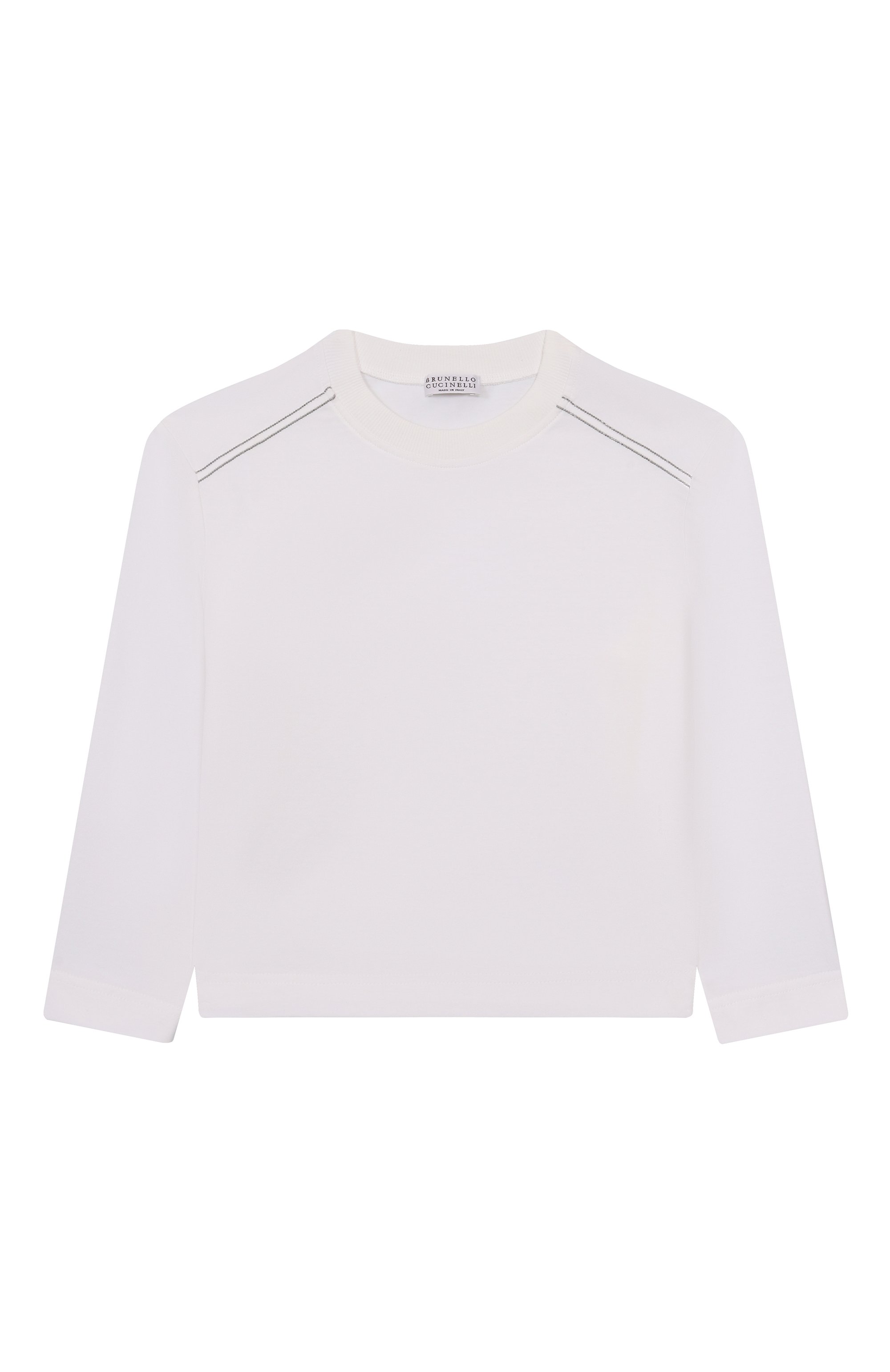 Хлопковый лонгслив BRUNELLO CUCINELLI, арт. B0T81T253B, фото 1