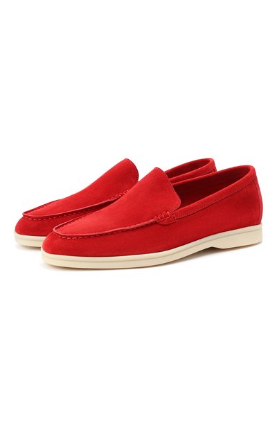 Замшевые лоферы summer walk LORO PIANA, арт. FAI1392, фото 1