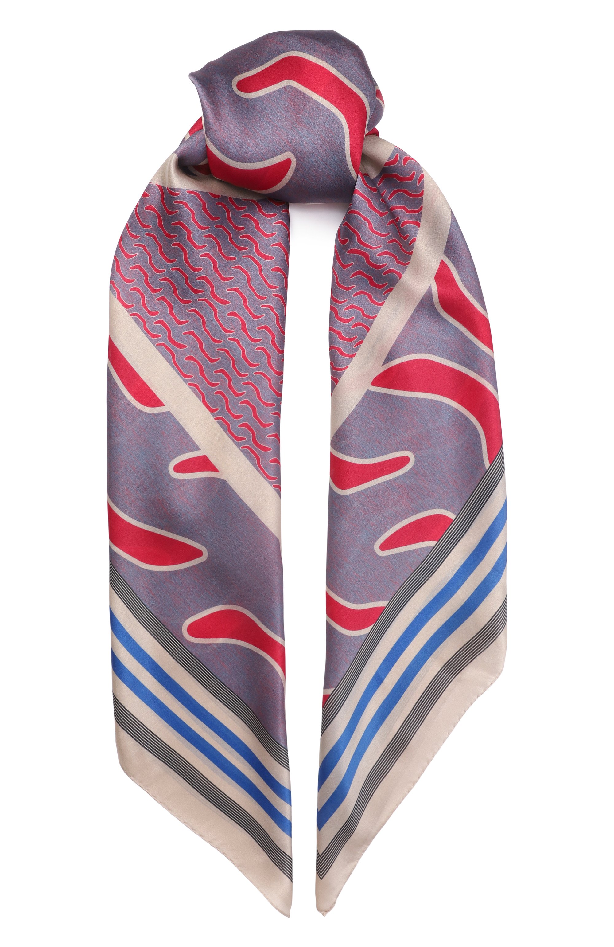 Шелковая шаль GIORGIO ARMANI, арт. GW000837/AF14829, фото 1