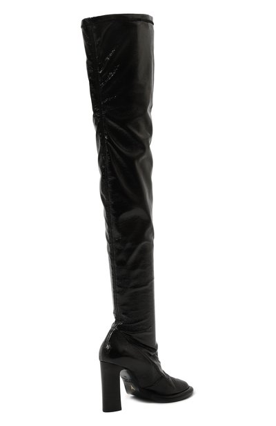 Ботфорты PATRIZIA PEPE черного цвета по цене 68800 руб., арт. 8Y0041_E032, фото 5 Ботфорты PATRIZIA PEPE, арт. 8Y0041_E032, фото 5