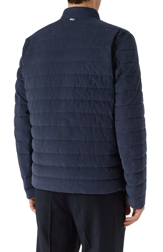 Пуховая куртка Herno PI00106UR/13265 Синий  PI00106UR/13265 Фото 4