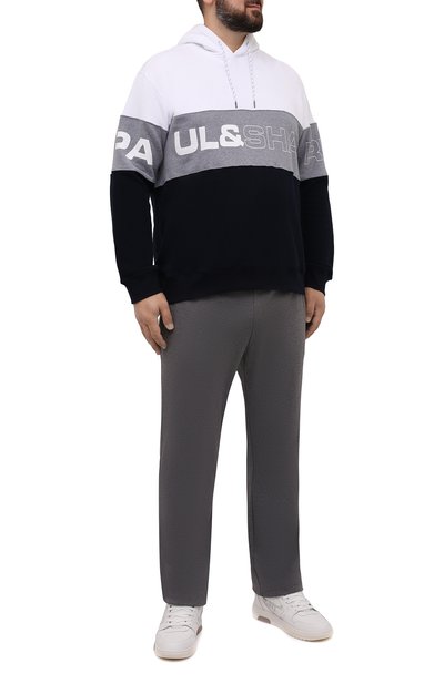 Хлопковое худи PAUL&SHARK, арт. 11311897/C00/3XL-6XL, фото 2