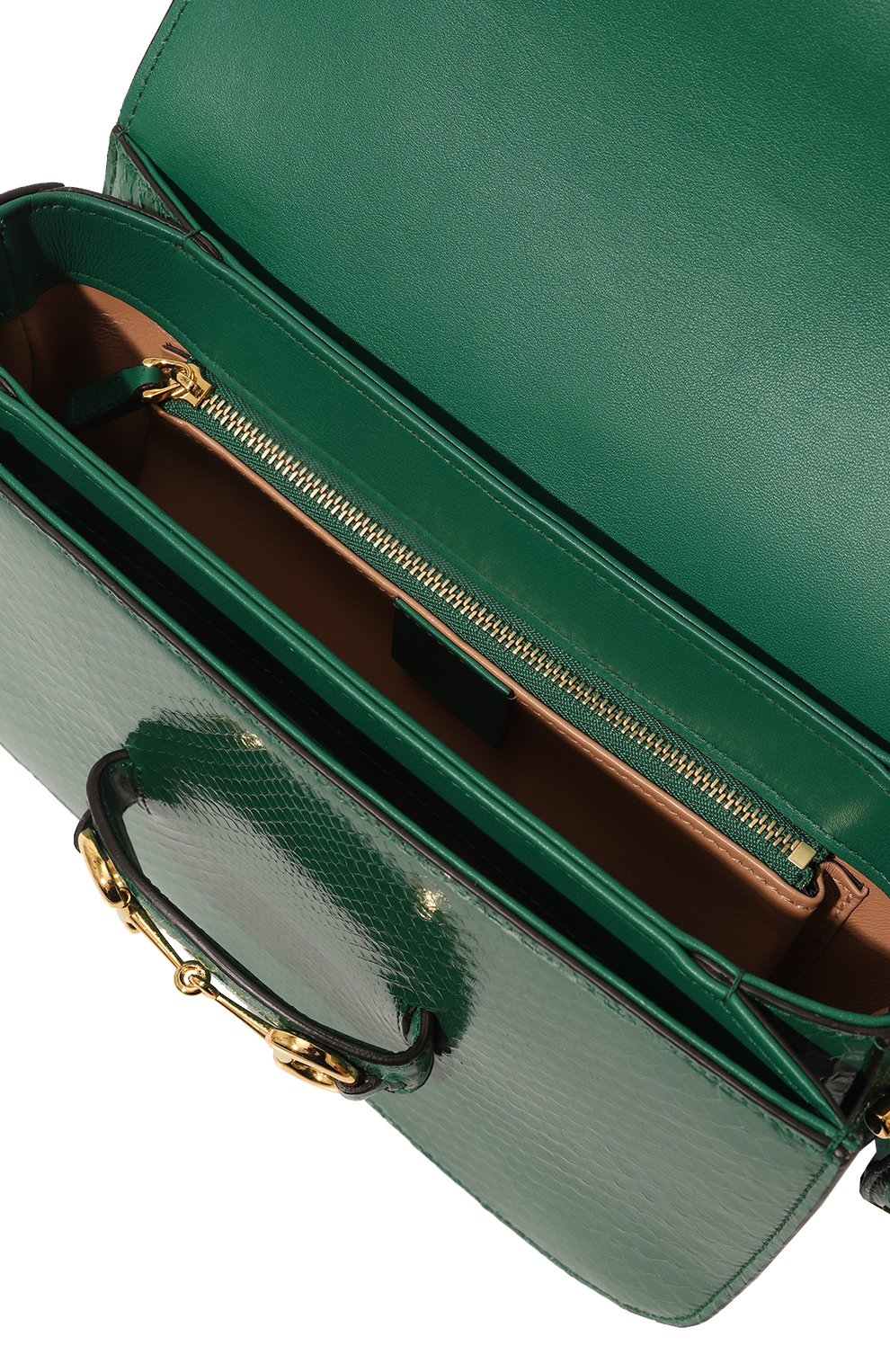 Сумка 1955 horsebit small из кожи питона GUCCI, арт. 602204 LJM0G, фото 5