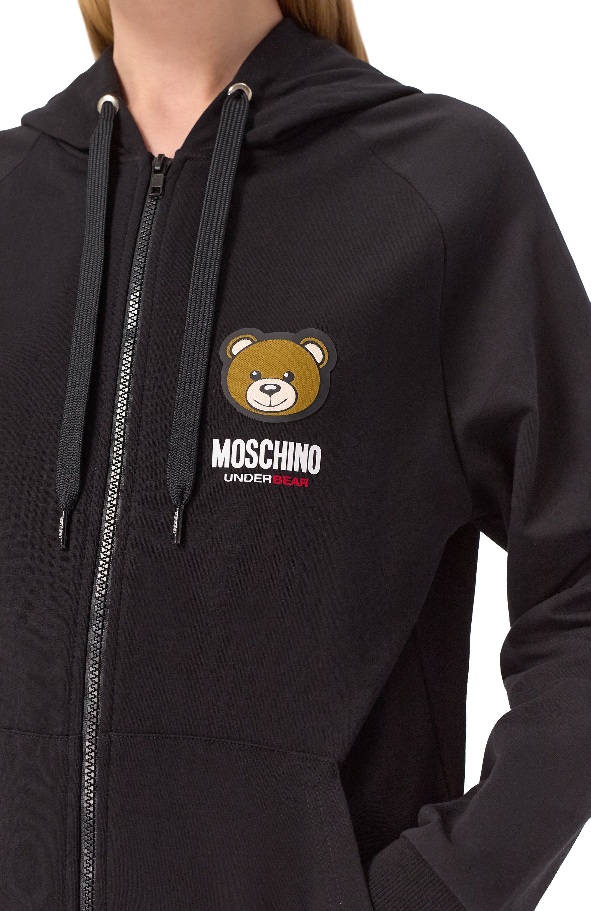 Хлопковая толстовка MOSCHINO, арт. 232V6/A1789/4413, фото 5