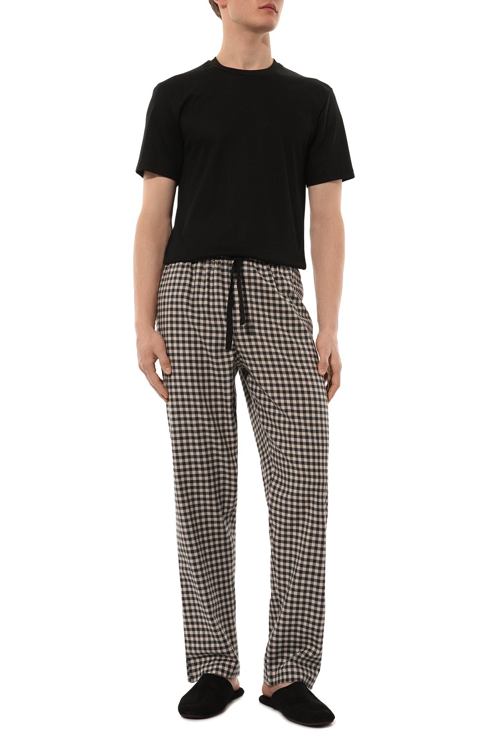 Домашние брюки из хлопка и шерсти ZIMMERLI, арт. 4600-75180, фото 2