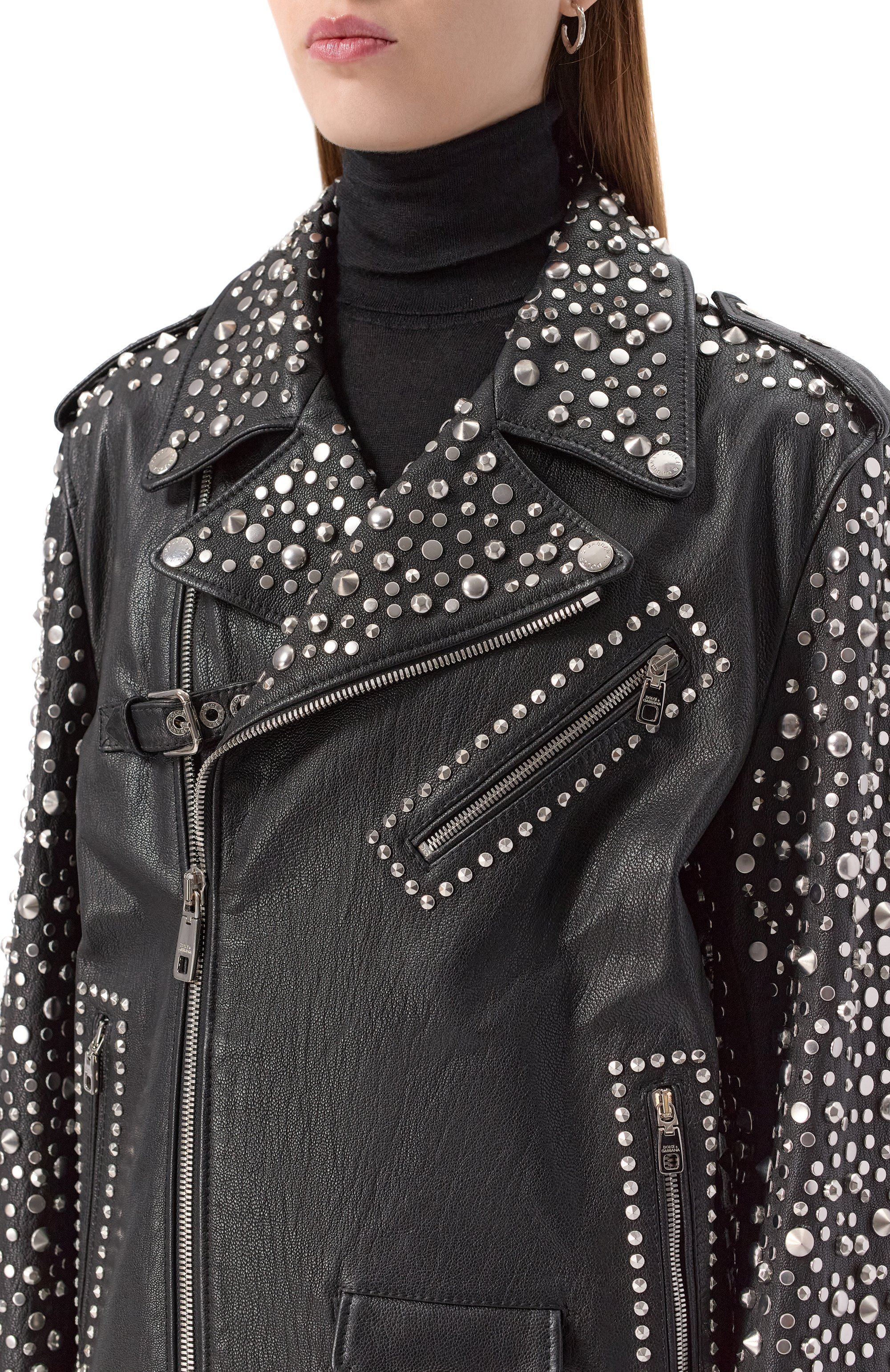 Кожаная куртка DOLCE & GABBANA, арт. F9N00L/HULEQ, фото 5