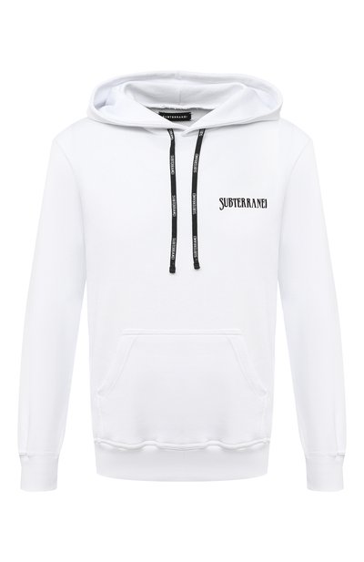 Женский хлопковое худи SUBTERRANEI, арт. I8SUBFW18-014