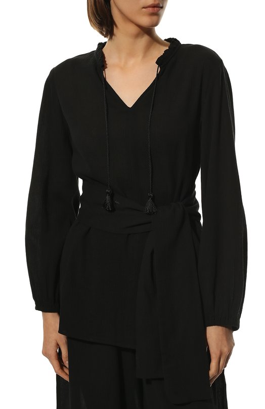 Хлопковый костюм Weekend Max Mara ACLINE 31910128-SIMEONE 31310128 Чёрный  ACLINE 31910128-SIMEONE 31310128 Фото 2