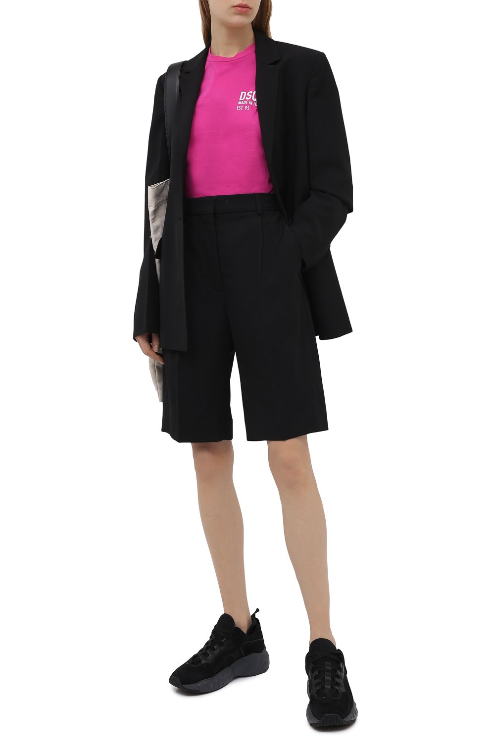 Хлопковая футболка DSQUARED2, арт. S72GD0297/S23009, фото 2
