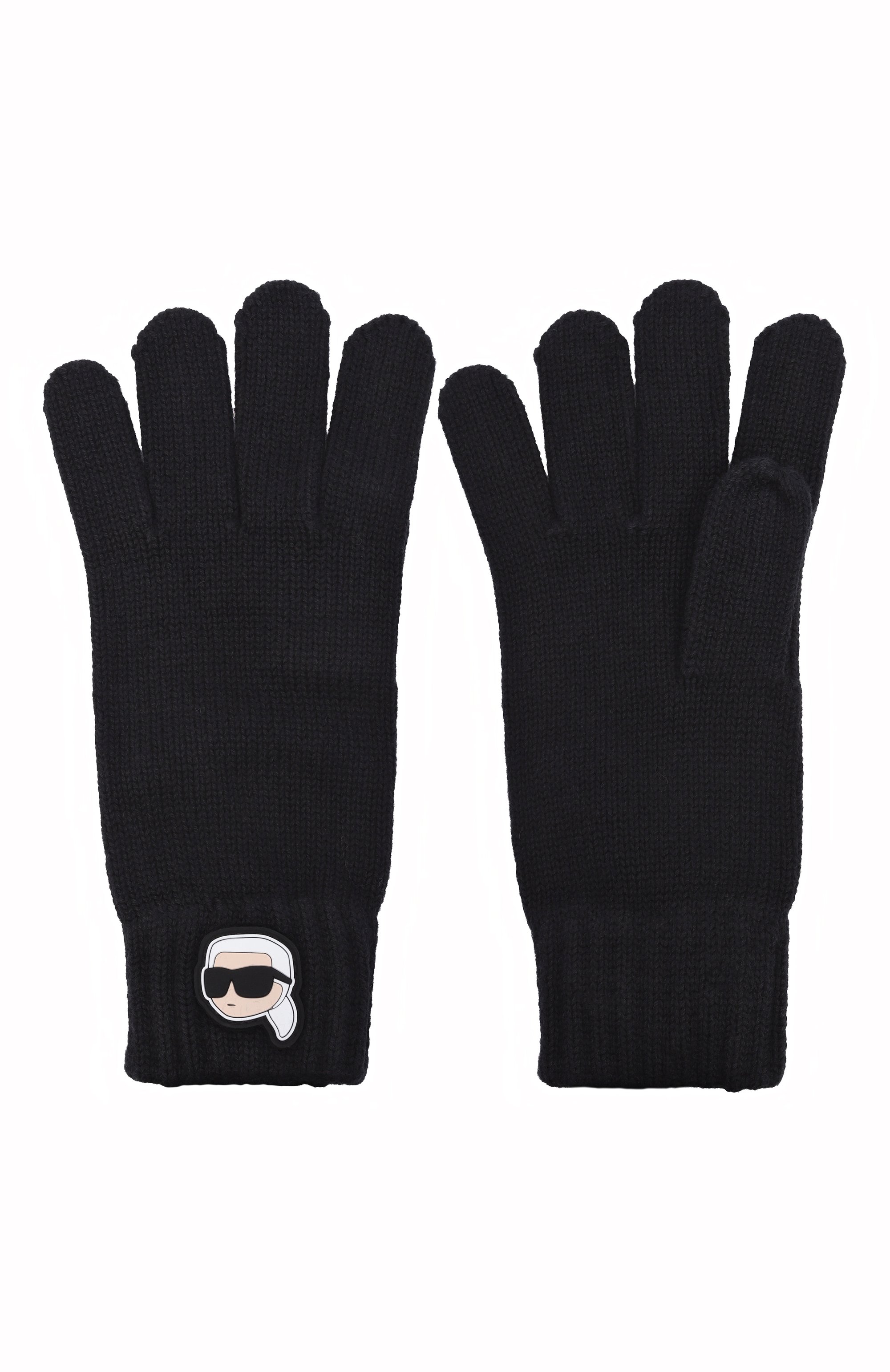 Хлопковые перчатки KARL LAGERFELD KIDS, арт. Z31030, фото 2