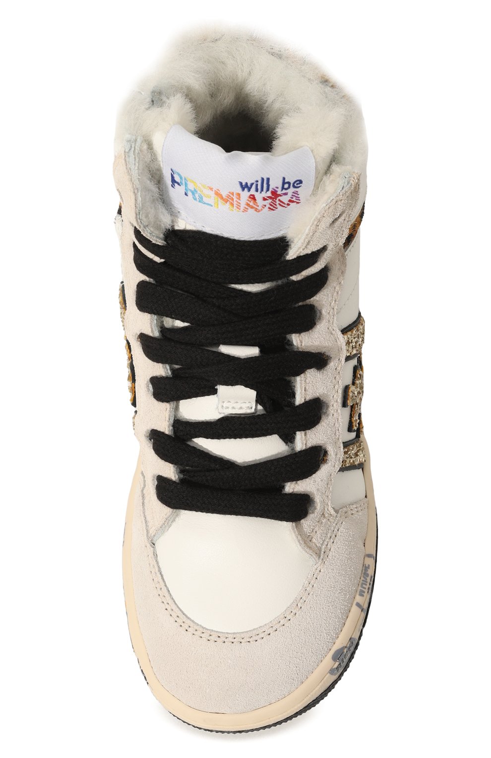 Кожаные кеды wally PREMIATA WILL BE, арт. 24M322408/WALLY HI M/27-35, фото 4