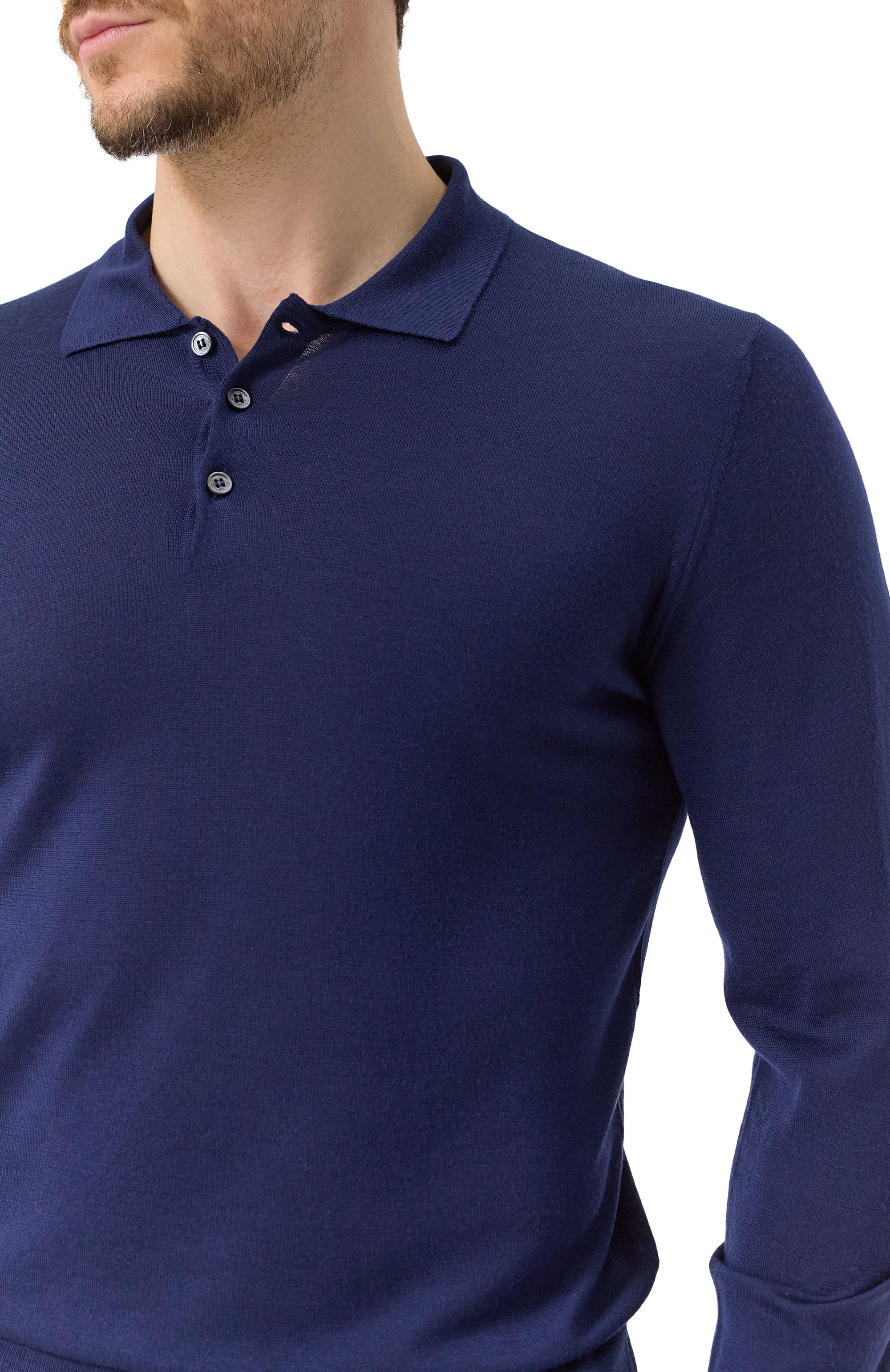 Шерстяное поло CORNELIANI, арт. 25M529-2525126, фото 5
