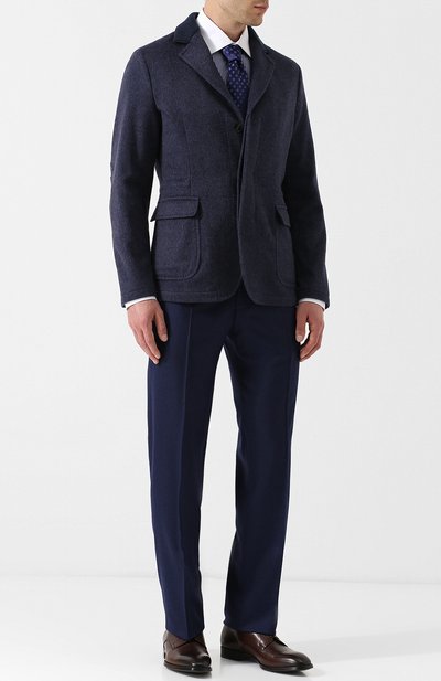 Шерстяные брюки ZILLI, арт. M0Q-40-38N--46438/0001, фото 2