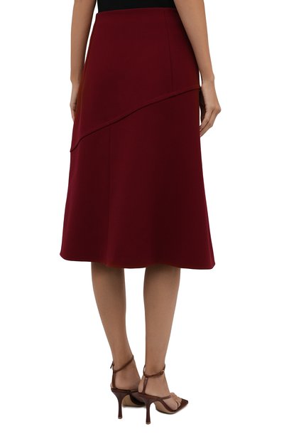 Шерстяная юбка JIL SANDER, арт. JSWT356303-WT200400, фото 4