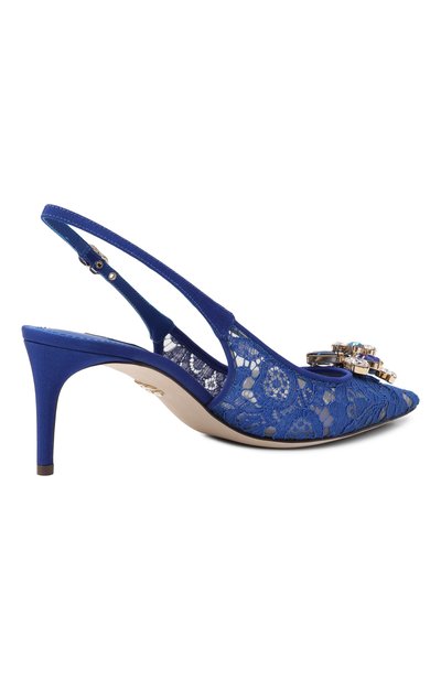 Текстильные туфли rainbow 60 DOLCE & GABBANA, арт. CG0711/AQ074, фото 5