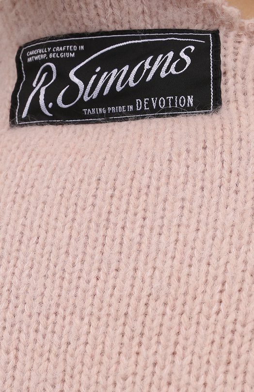 Шерстяной свитер Raf Simons Розовый, фото 5
