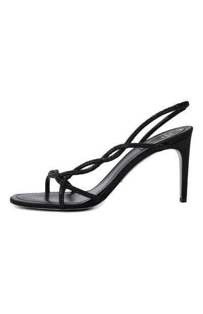 Текстильные босоножки braid 80 RENE CAOVILLA, арт. C12472-080/R001, фото 4