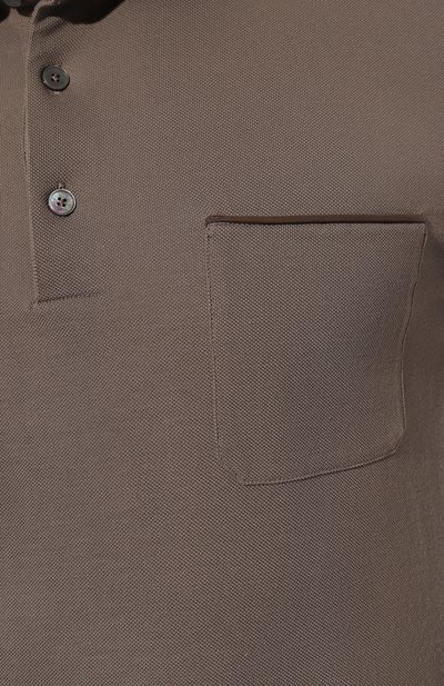 Хлопковое поло ZEGNA, арт. UD392A7/D757, фото 5