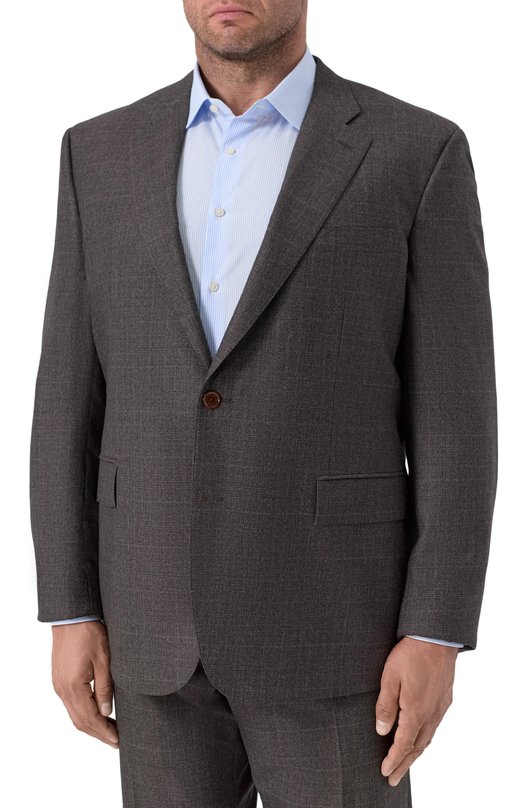 Шерстяной костюм Stefano Ricci S1SF432220/W0019T/64 Коричневый  S1SF432220/W0019T/64 Фото 4