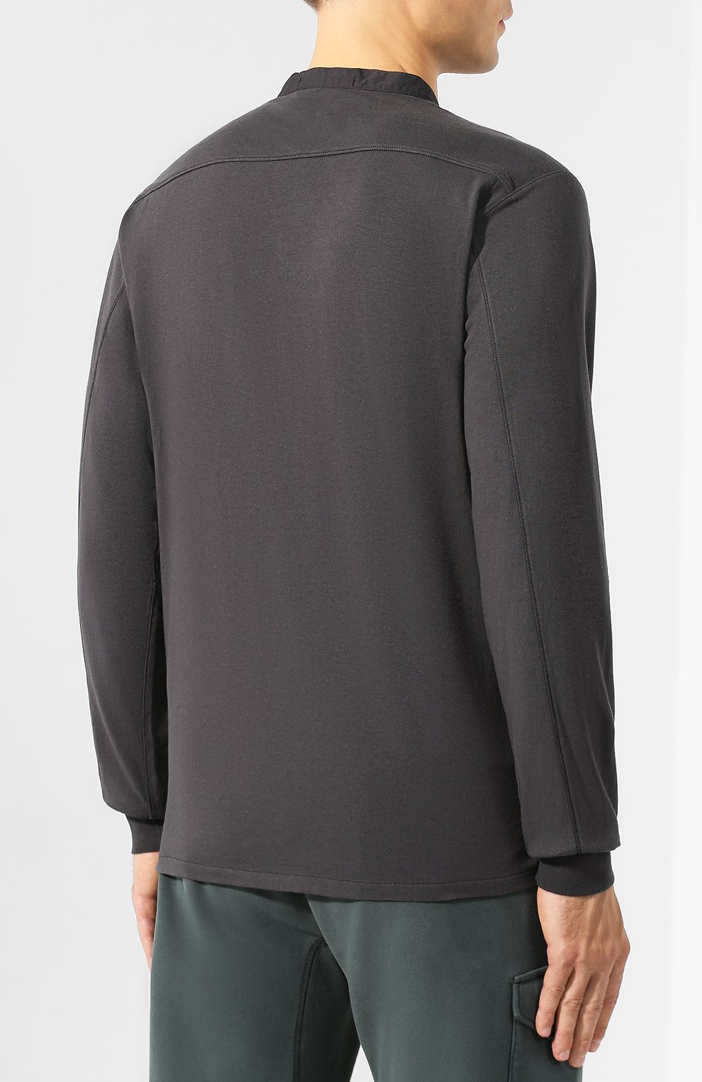 Хлопковый лонгслив STONE ISLAND, арт. 711520442, фото 4
