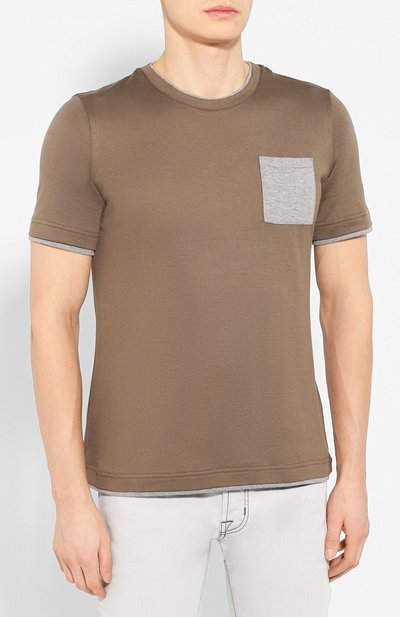 Хлопковая футболка ELEVENTY PLATINUM, арт. A75TSHA03 JER0A006, фото 3