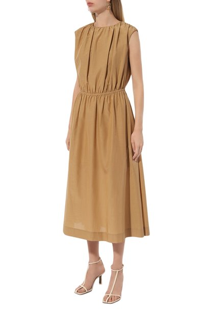 Платье из хлопка и шелка LOULOU DE SAISON, арт. APHR0DITE, фото 3