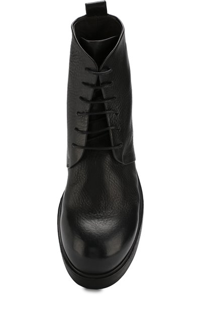 Кожаные ботинки MARSELL черного цвета по цене 99500 руб., арт. MM2846/VACCH.V0L0NATA, фото 5 Кожаные ботинки MARSELL, арт. MM2846/VACCH.V0L0NATA, фото 5