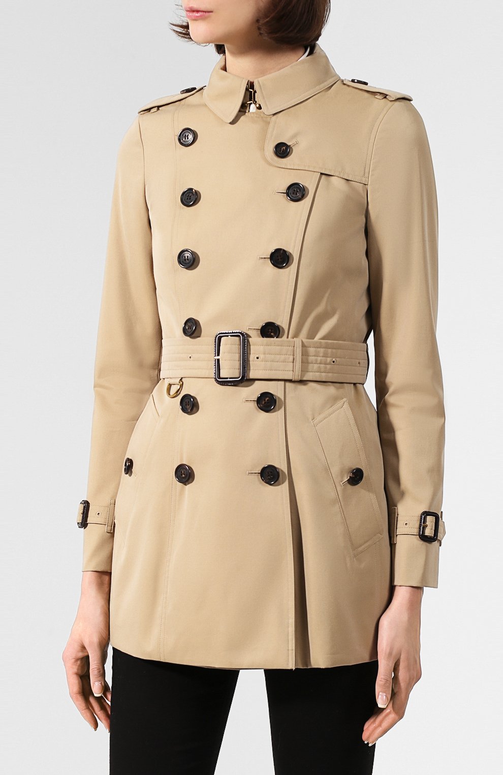 Хлопковый тренч BURBERRY, арт. 4013310, фото 3