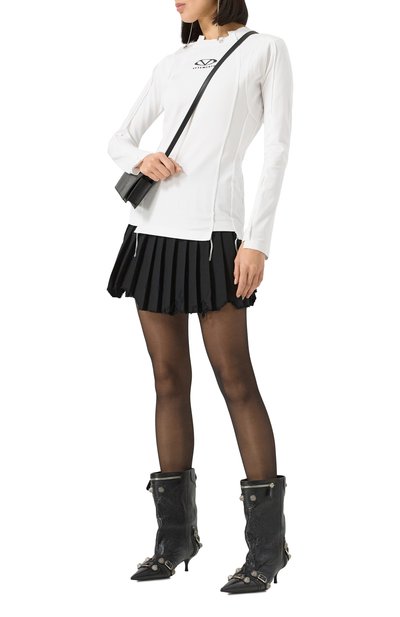 Кожаные ботильоны cagole 50 BALENCIAGA, арт. 802082/WAD4E, фото 2