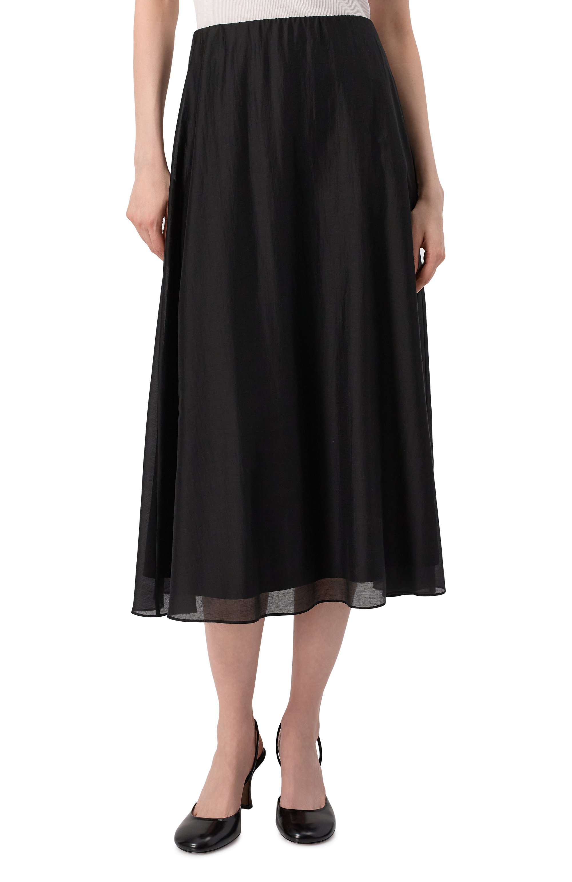 Юбка SEVEN LAB черного цвета по цене 20580 руб., арт. SSY.01.900.354, фото 3 Юбка SEVEN LAB, арт. SSY.01.900.354, фото 3