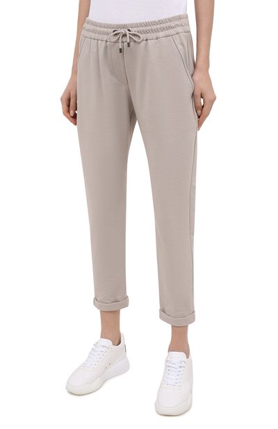 Хлопковые брюки BRUNELLO CUCINELLI, арт. MH827SA399, фото 3
