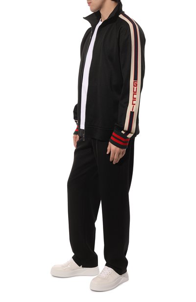 Толстовка GUCCI черного цвета по цене 141120 руб., арт. 474634 X5T39, фото 2 Толстовка GUCCI, арт. 474634 X5T39, фото 2